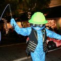 City of Lemoore's Aqua Bob made an appearance Saturday night.